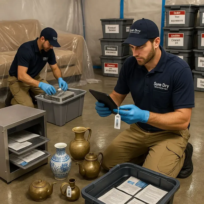 Content Protection and Restoration process in Ithaca, MI