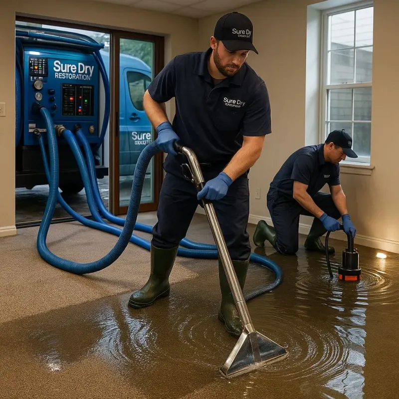 Water Extraction and Removal process in Ithaca, MI